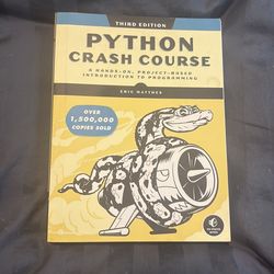 Python Crash Course 3rd Edition
