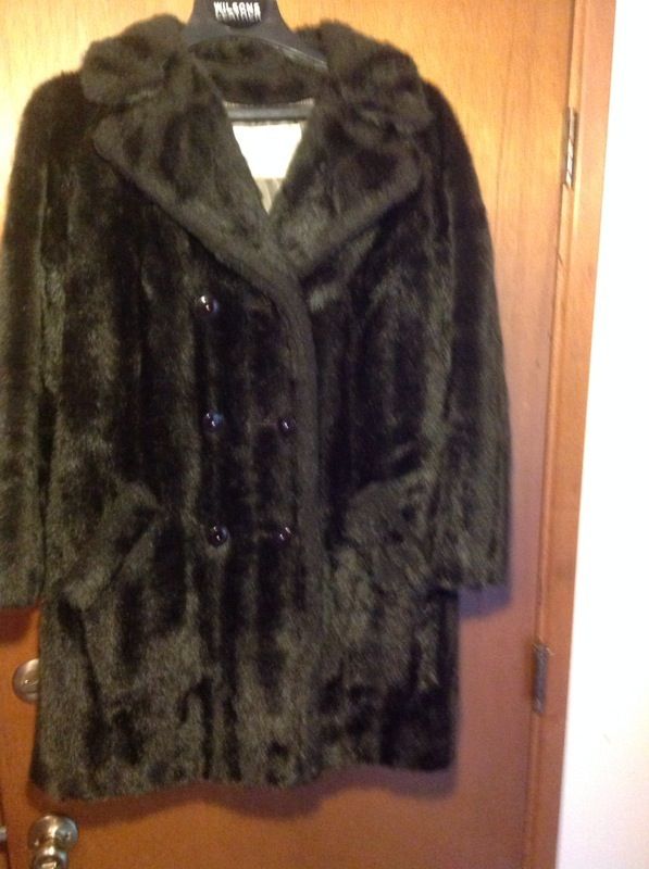 Vintage Faux Fur Coat Sharpee of Minneapolis