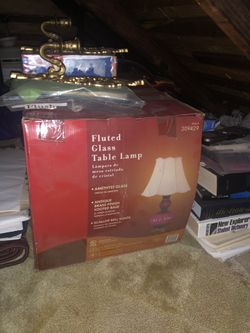 2 living room lamps