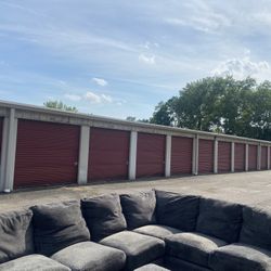 Gray Ashley Sectional (free Delivery)