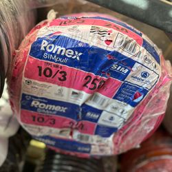 New Romex Wire 10/3 250ft Nuevo 