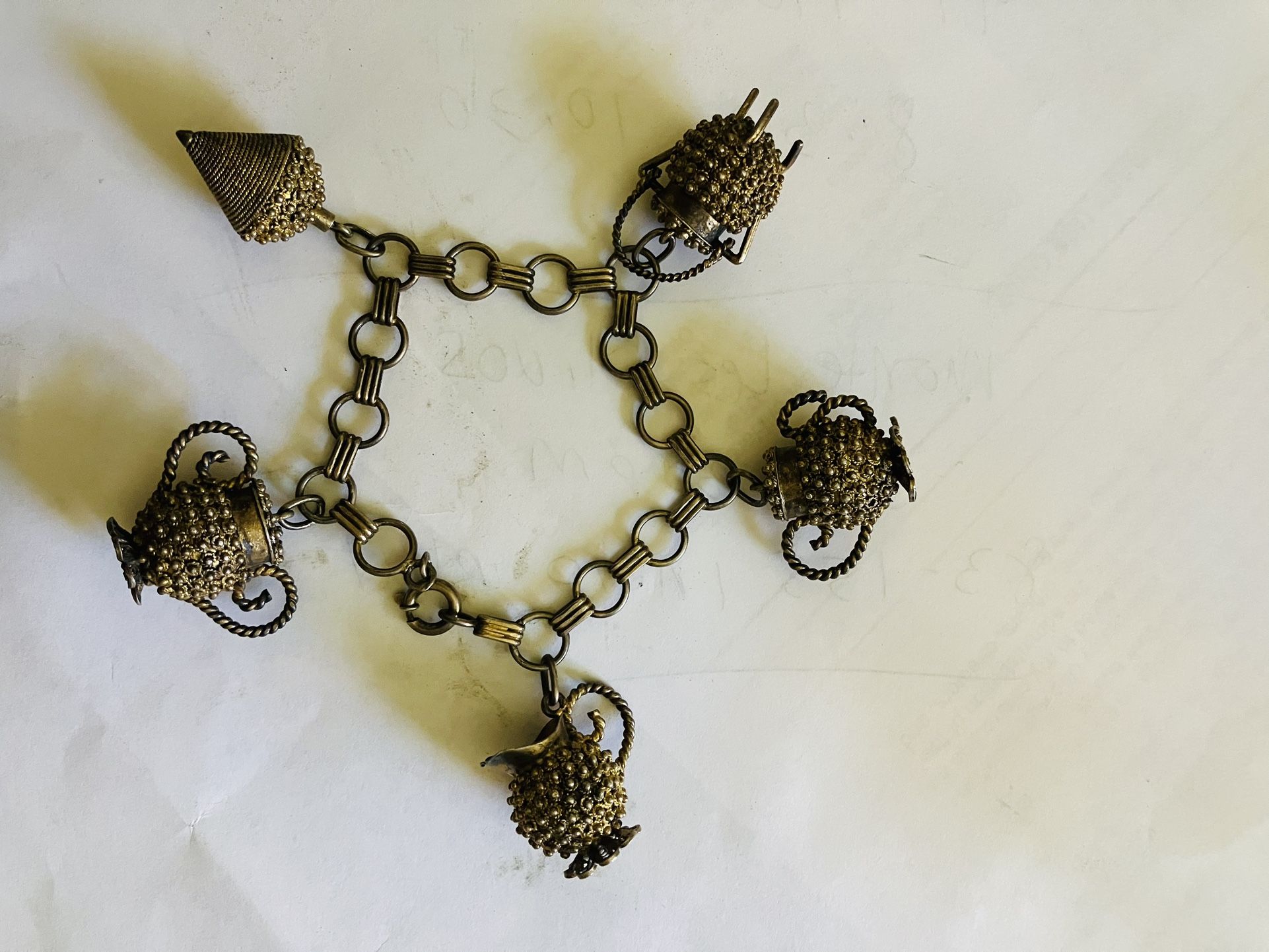 Antique Charm Bracelet