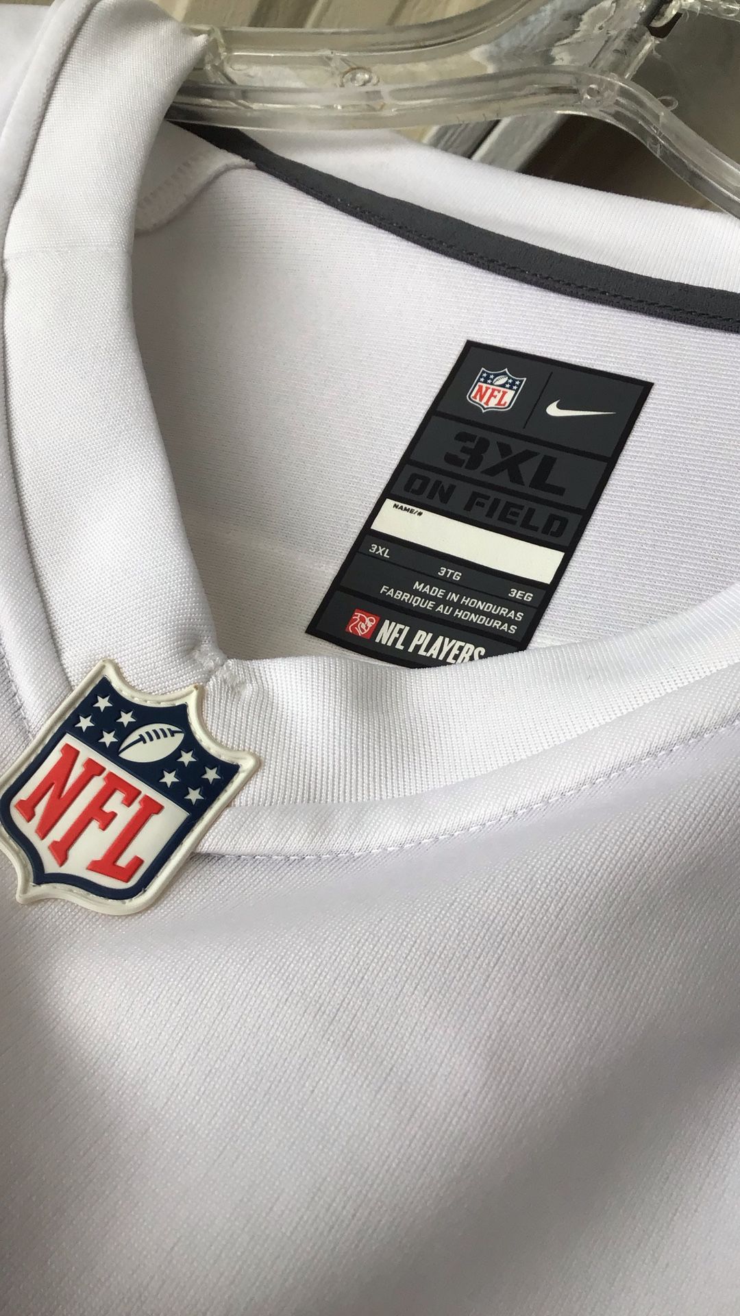 Steelers Football Jersey Size Adult 3XL