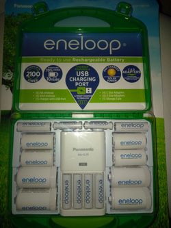 Eneloop Rechargeable Batteries and Chager