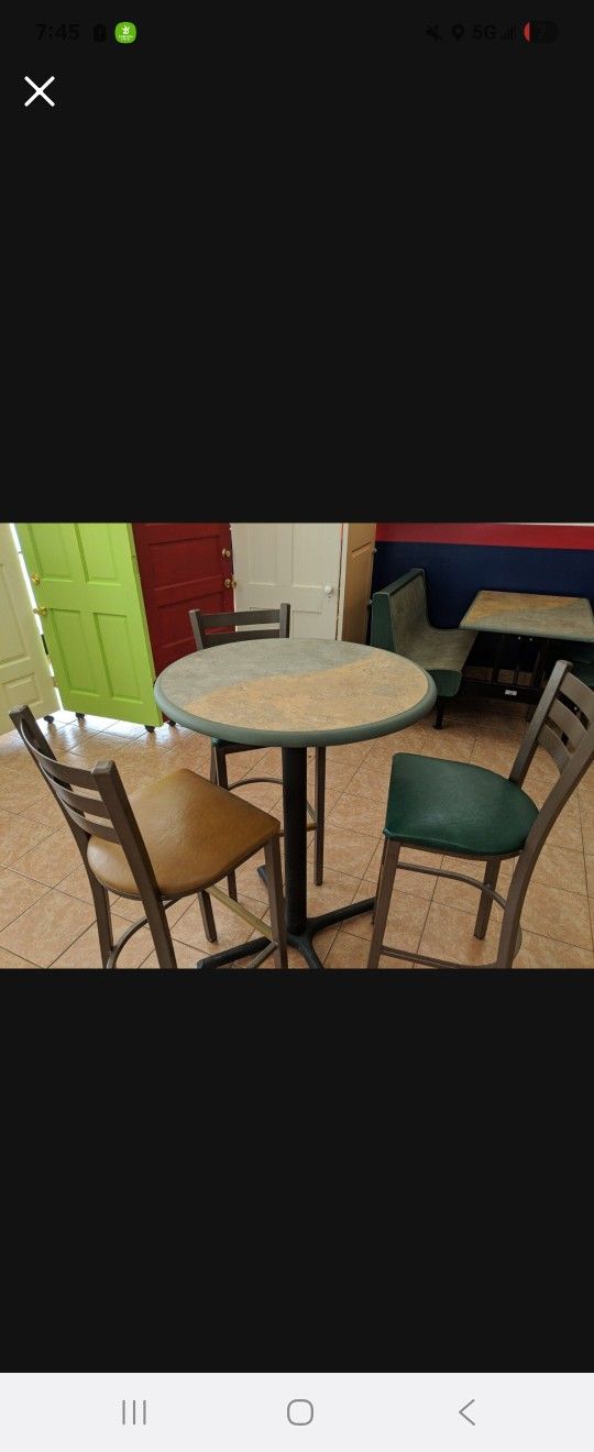 Table Chairs 2 Sets. $100 For All