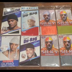 Durags Bundle of 6 Men hair accessories