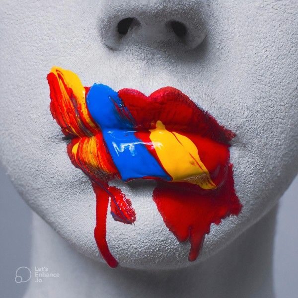 Tyler Shields Primary Lips 💋 Art