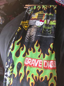Monster Jam Grave Digger Blanket