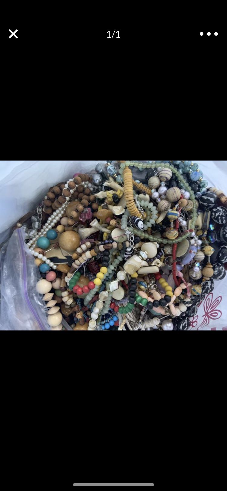 Bag of beads 25.00