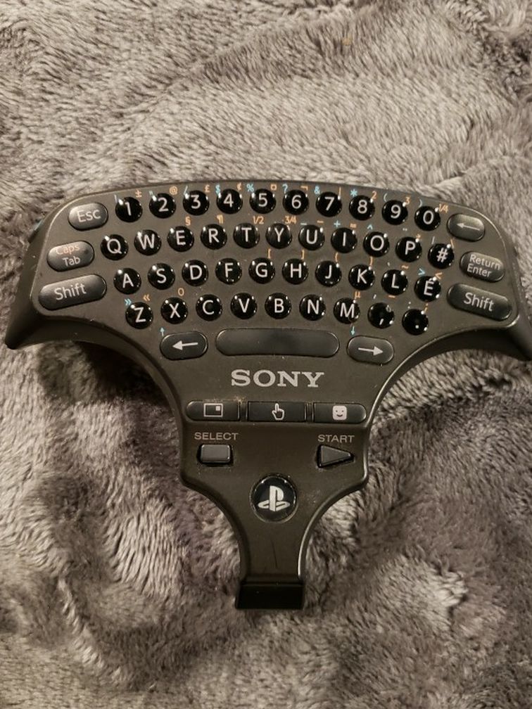 PS3 Controller Keyboard