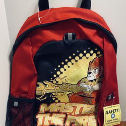 Lego Chima Master the Fire Red Backpack