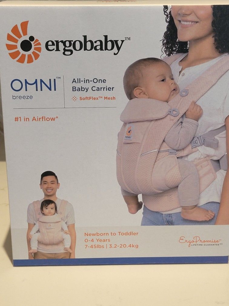 Ergobaby Omni Breeze Carrier (Pink Quartz)