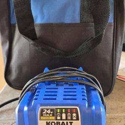 Kobalt Charger And Bag