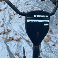 Craftsman 5 Hp Rototiller 
