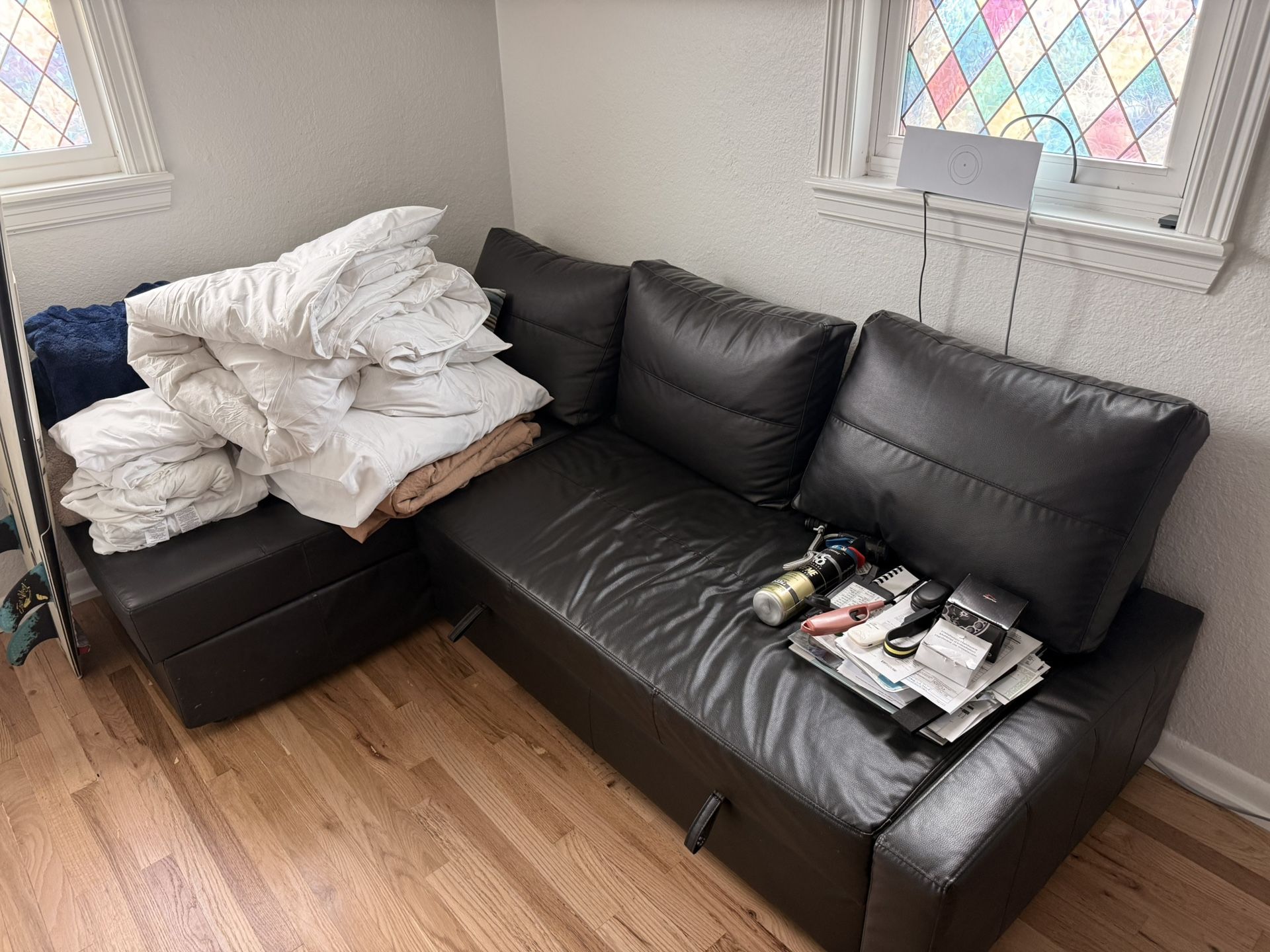 Black Sectional