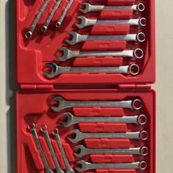Vintage PROTO Challenger 18pc SAE & Metric Wrench Set 
