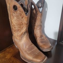 Leather Mexican  Boots 