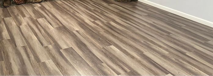 LVP 185 Sq Ft. New. Grey/Taupe