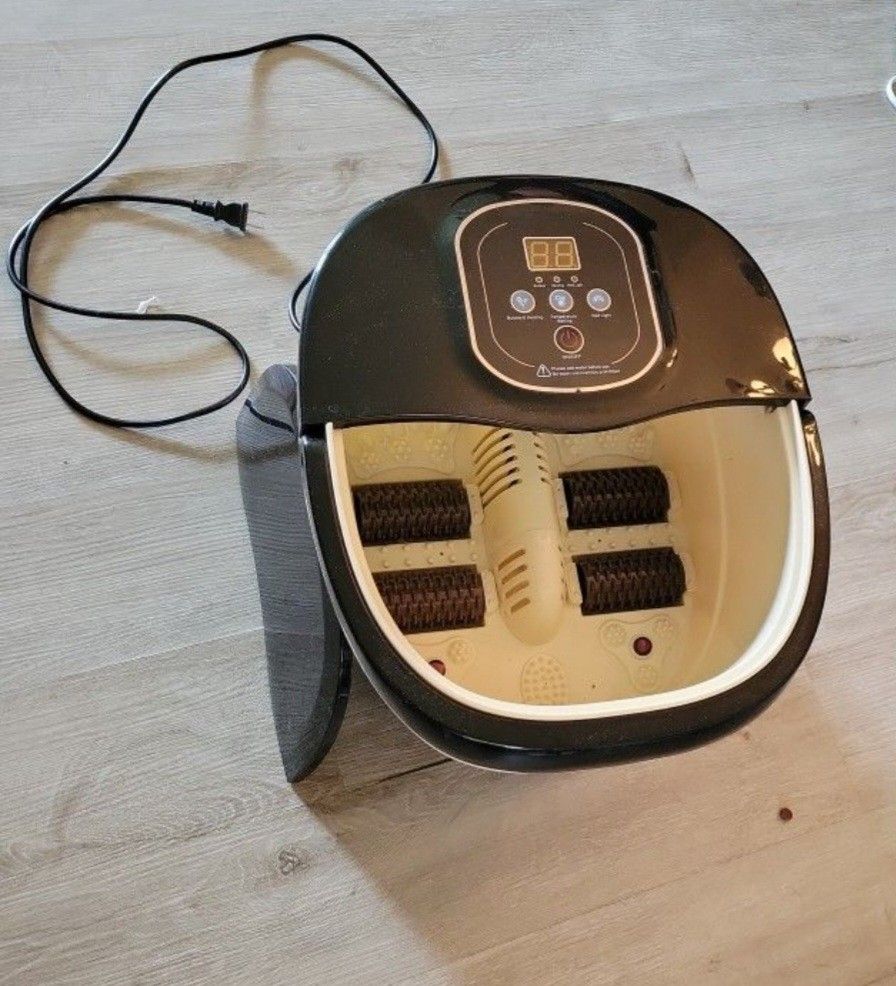 Foot Spa Bath Basin Massager