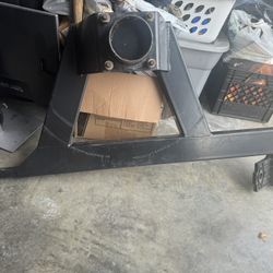 H2 Hummer “Tire Rack” “WithOut Bolts” And Left Mount.