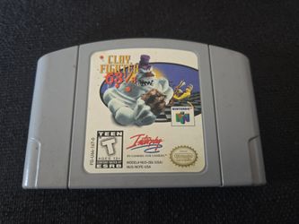 CLAY FIGHTER 63 1/3 NINTENDO 64 N64