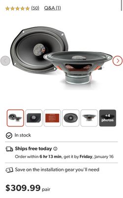 Focal ICU690 6x9 Speakers