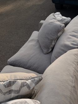 Armen Living Gray Sofa
