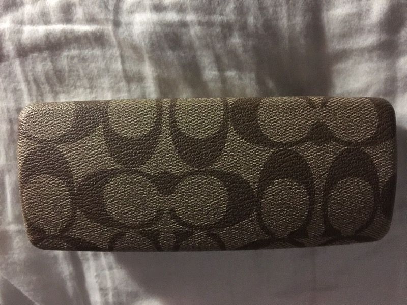 COACH EYEGLASS CASE