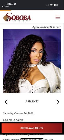 Ashanti concert