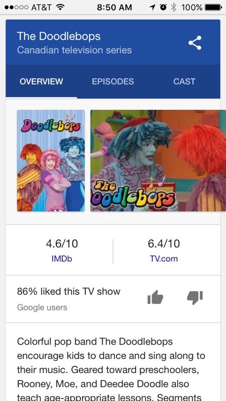 ISO Doodlebops DVDs