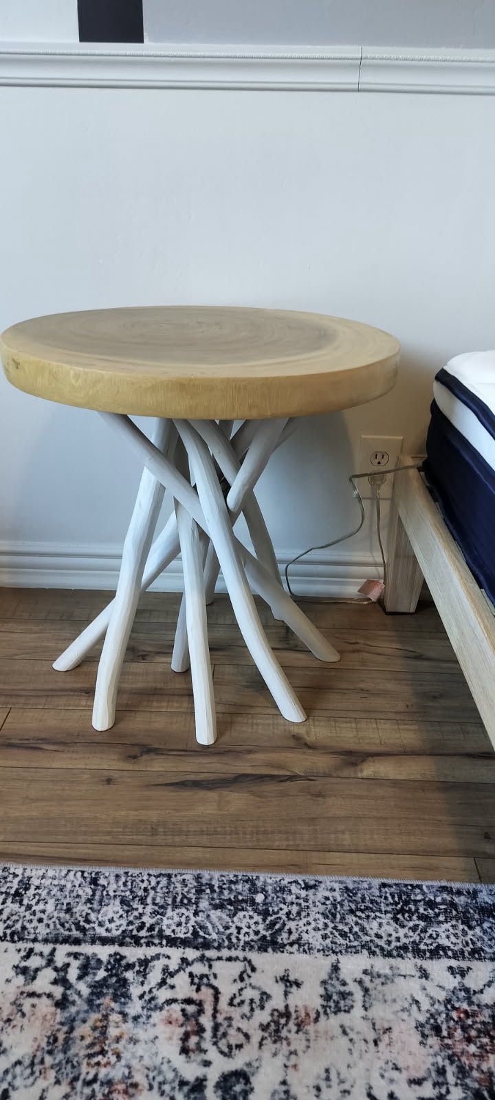 Side Table, Wood, Rustic