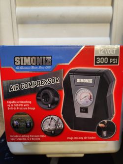 Portable air compressor