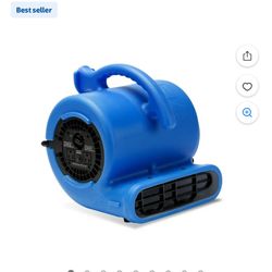 B-Air VP-25 1/4 HP Air Mover for Water Damage Restoration Carpet Dryer Floor Blower Fan Home and Plu