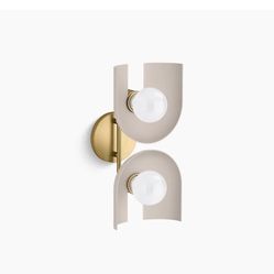 Kohler Jabot Two Light Sconce