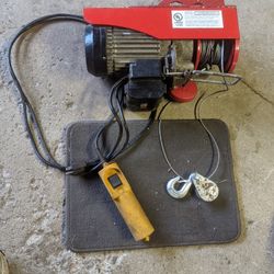 Central Machinery Electric Hoist 