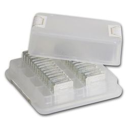 30× Geiger 1g Silver Bars – Factory Sealed Unopened Sheet