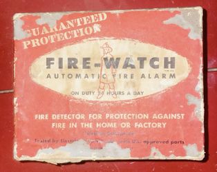 Antique Fire-Watch automatic fire alarm 
