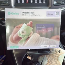 Brand New (Never opened) Owlet Dream Sock