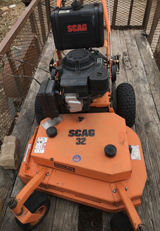 Scag 32 walk behind mower for Sale in Mansfield TX OfferUp