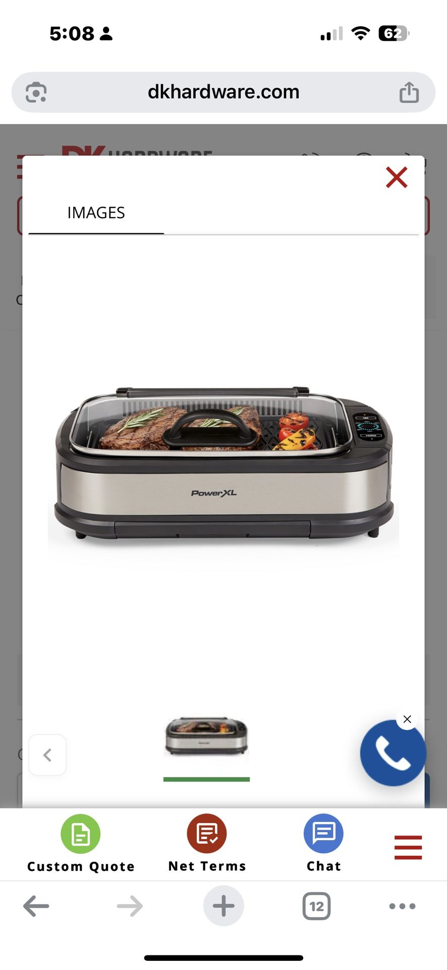 Power XL Indoor grill