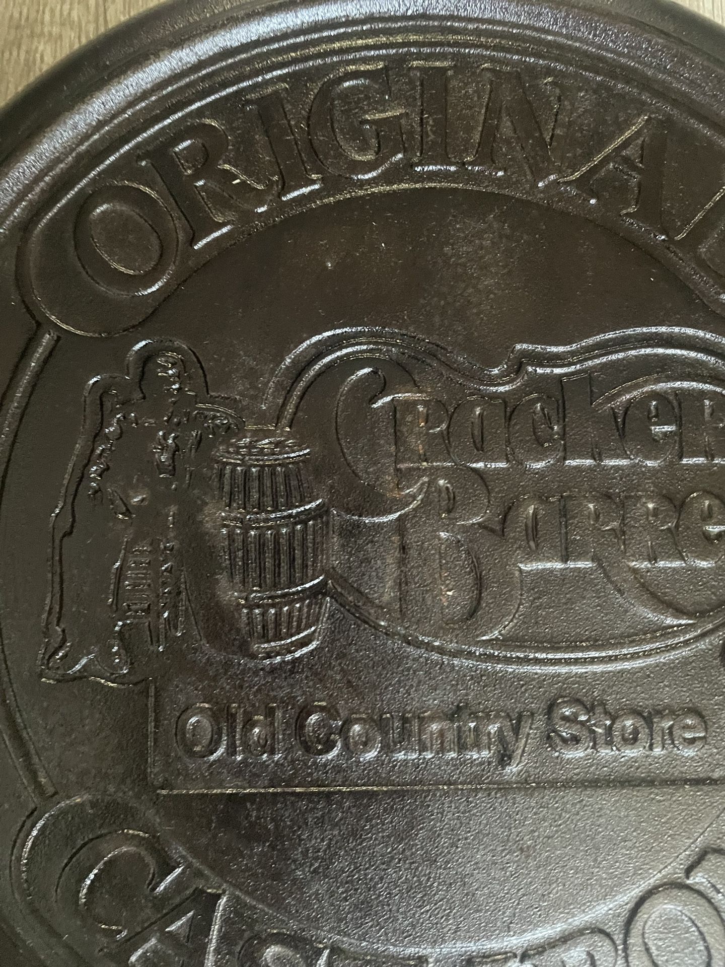 Crackle Barrel Cast Iron Skillet