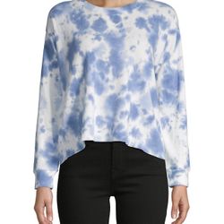 Splendid Tie-Dyed Cotton-Blend Sweatshirt size M NWT