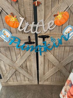 Fall Baby Shower Decor