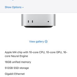 Brand New Mac Mini M4