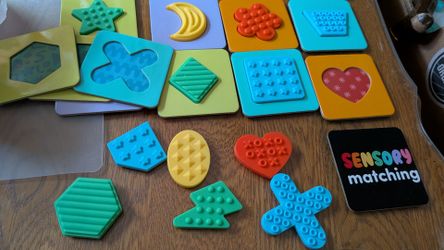 Sensory touch and match game