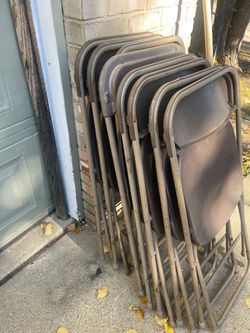 Samsonite metal folding chairs