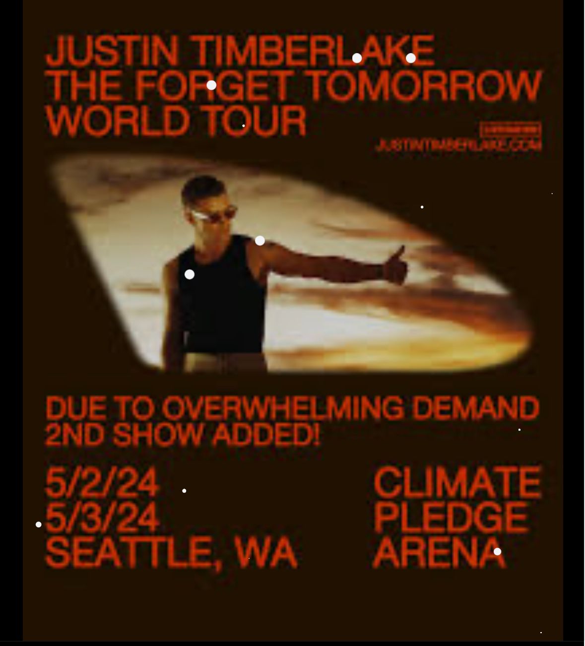 Justin Timberlake May 3 2 Tickets