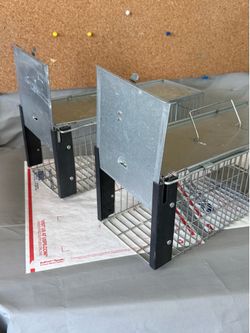 (2) Small Animal Cage Works Great 16 x 6 x 6 (L x W x H)