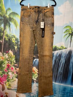 Kindred Rhinestone Flare Jeans 32x36
