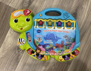 VTech Touch & Teach Sea Turtle 🐢 Interactive Learning Toy
